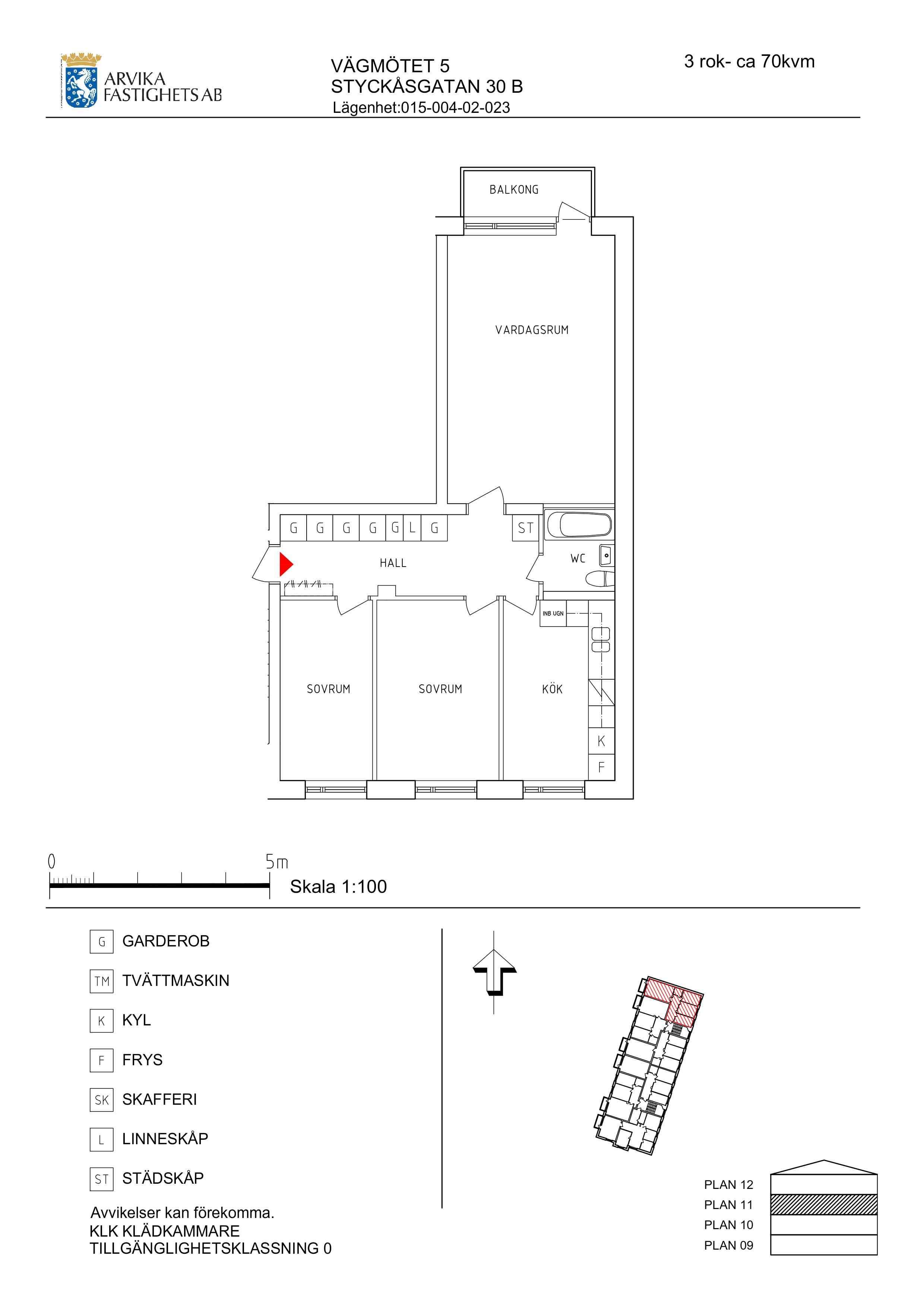 Styckåsgatan 30 B, 671 40, Arvika